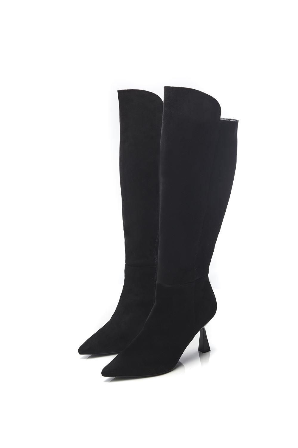 Moda In Pelle Ursa' Alcantara Heeled Boots