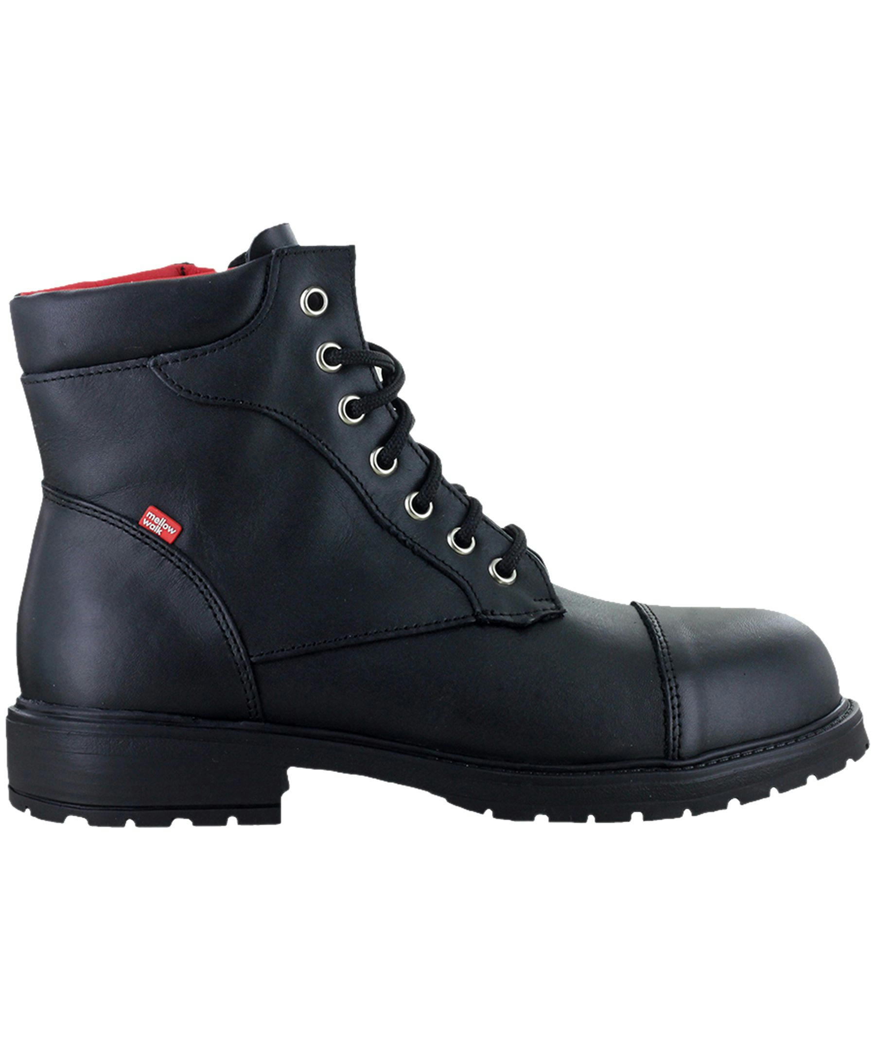 Mellow Walk Women's Ellie 6 Inch Steel Toe Copper Plate Side Zip Work Boot
