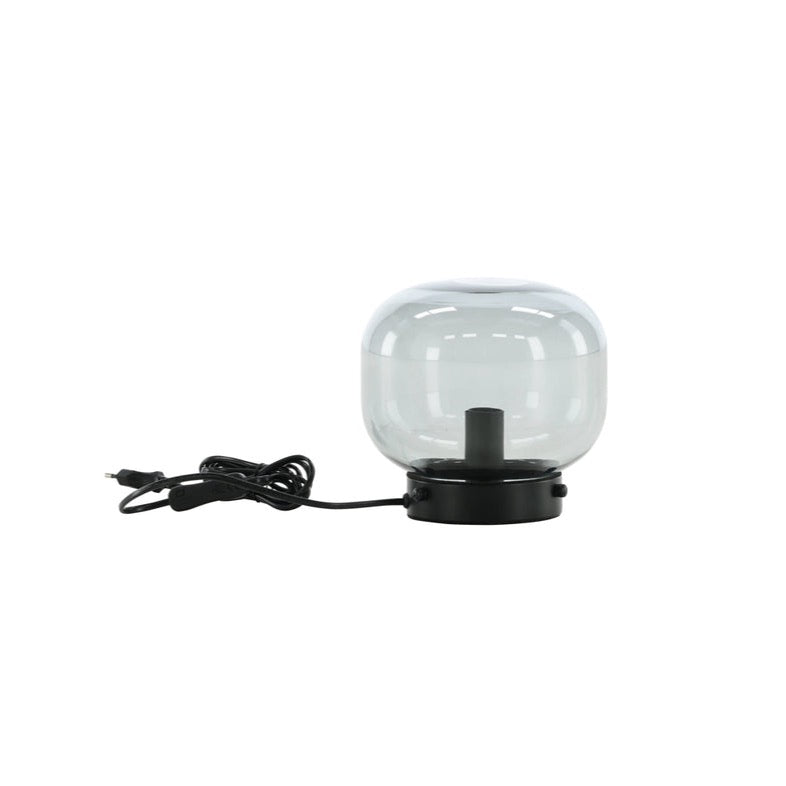 Rebellenclub Tafellamp Movik - zwart - Ø 19 cm