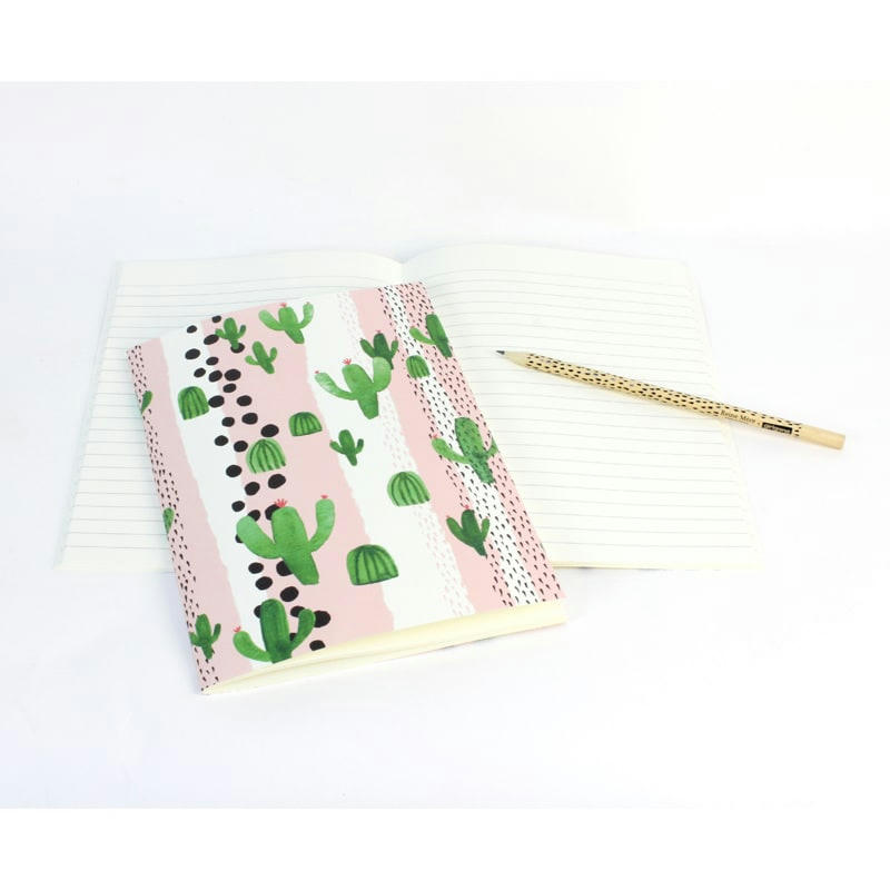 CACTUS - Cahier A5 en papier certifié durable