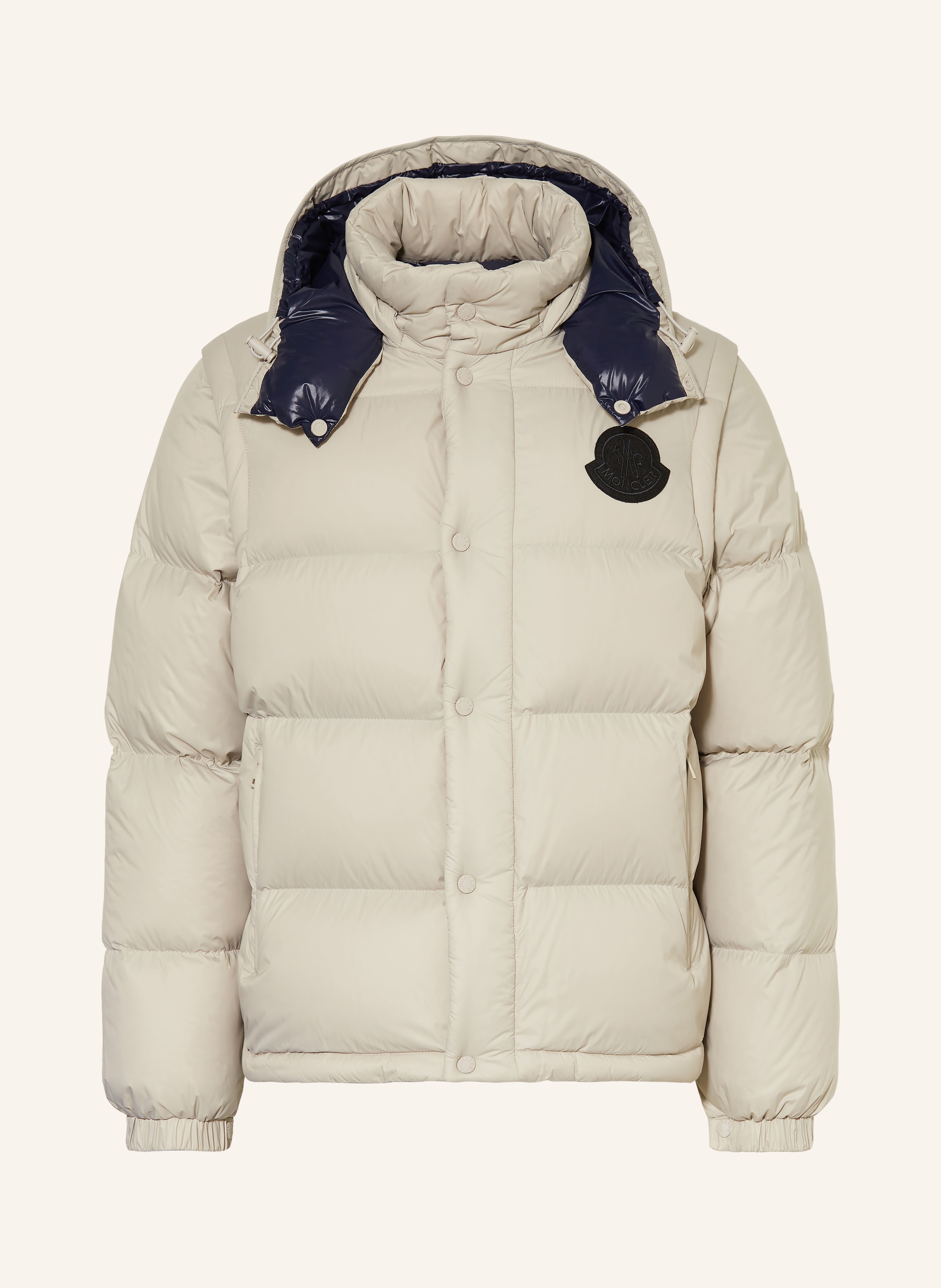 MONCLER Daunenjacke CYCLONE mit abnehmbaren Ärmeln