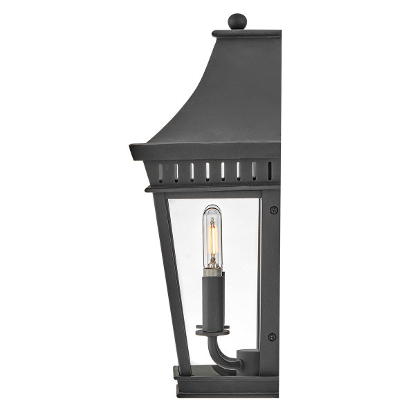 Kinkiet zewnętrznyczarny CHAPEL HILL 2xE14x40W IP44 Hinkley