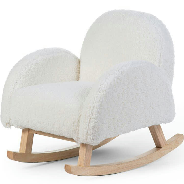 - Fauteuil à bascule enfant Teddy écru