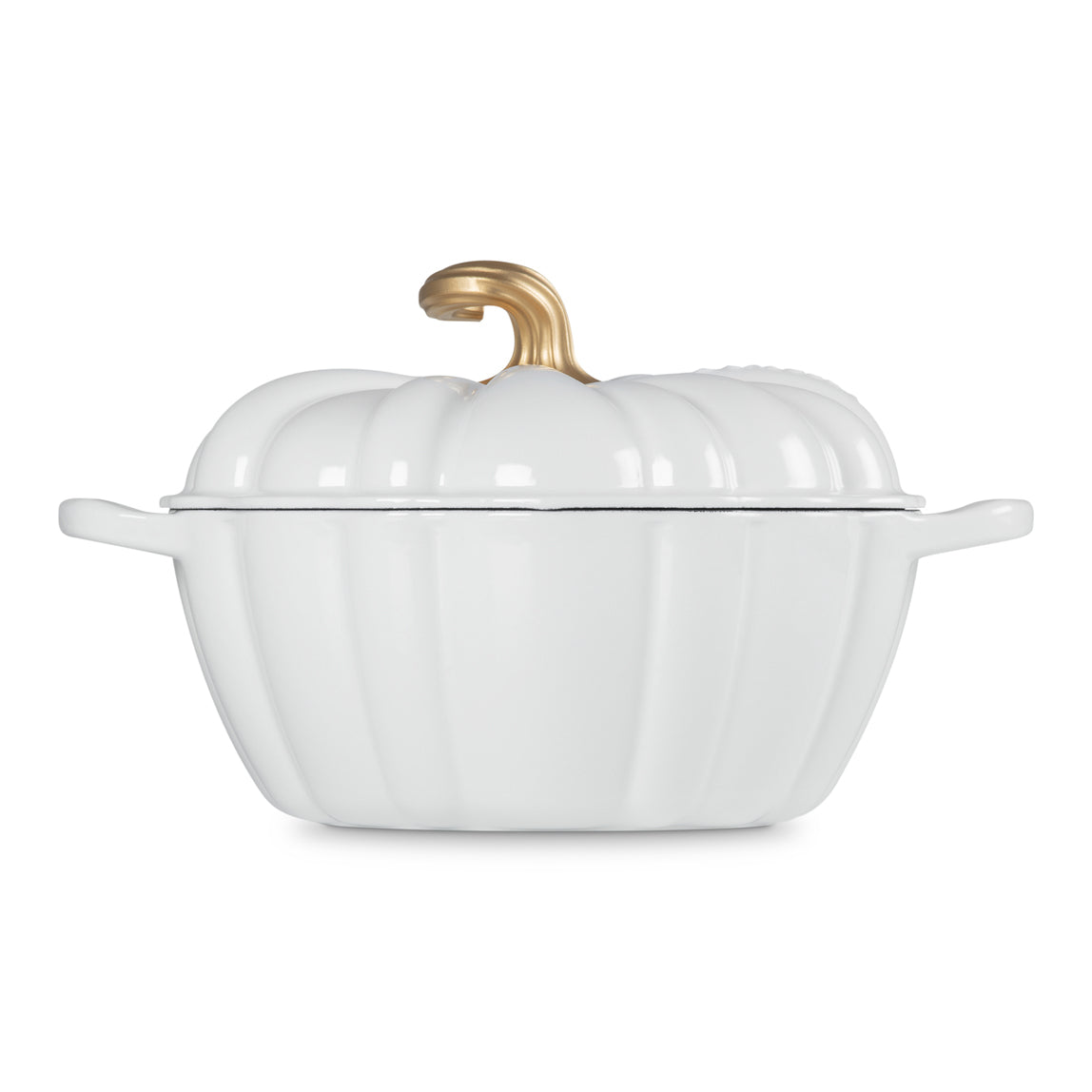 Le Creuset Signature Pompoen Braad/Stoofpan Ø 24 cm - Wit