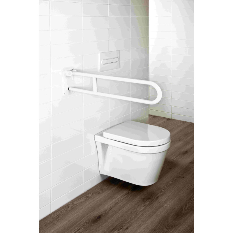 Barre d'appui repliable Usis blanche ALLIBERT