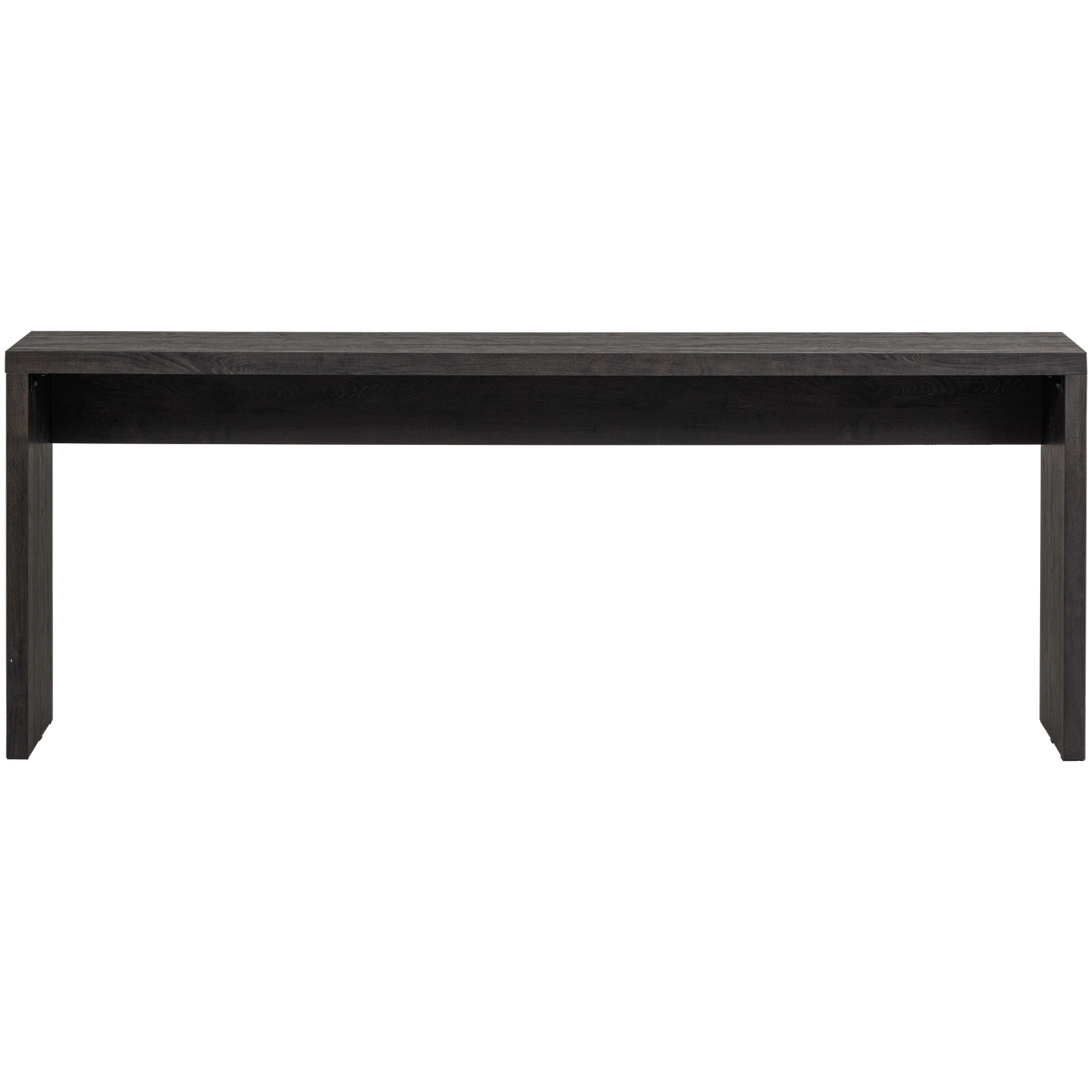 WOOOD sidetable Maan - MDF - Donkerbruin - 76x200x45