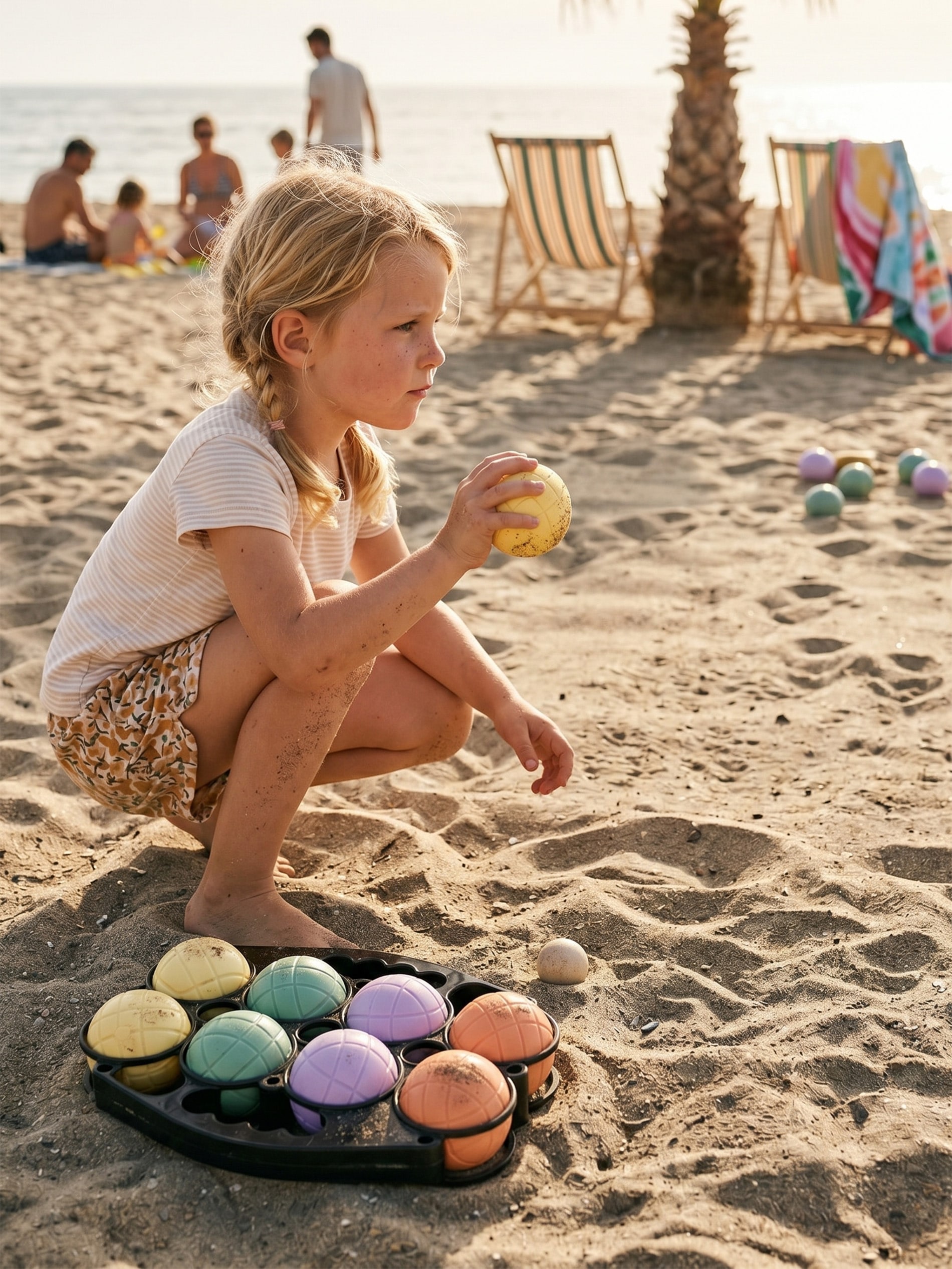 Zestaw piłek do gry plażowej 8 pack