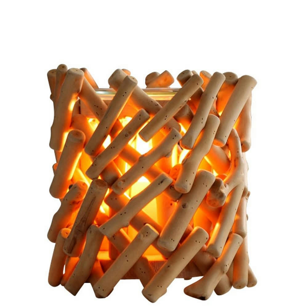 CALORYA - Diffuseur par chaleur douce en verre et bois Calorya n°7