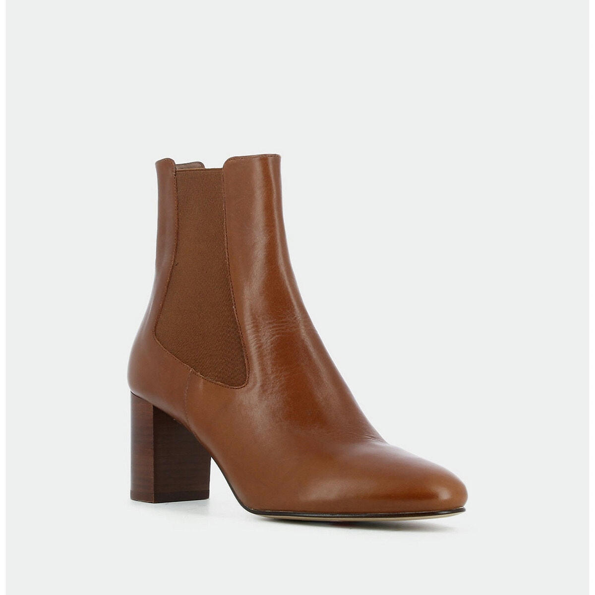 Bottines chelsea cuir à talon Duris