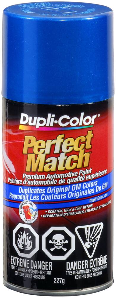 Dupli-Color Perfect Match Premium Acrylic Lacquer Automotive Aerosol Spray Paint, Medium Quasar Metallic (80, WA 9544), 227-g
