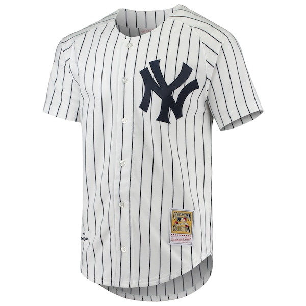 Derek Jeter New York Yankees 1997 Cooperstown Collection Authentic Jersey - White/Gray