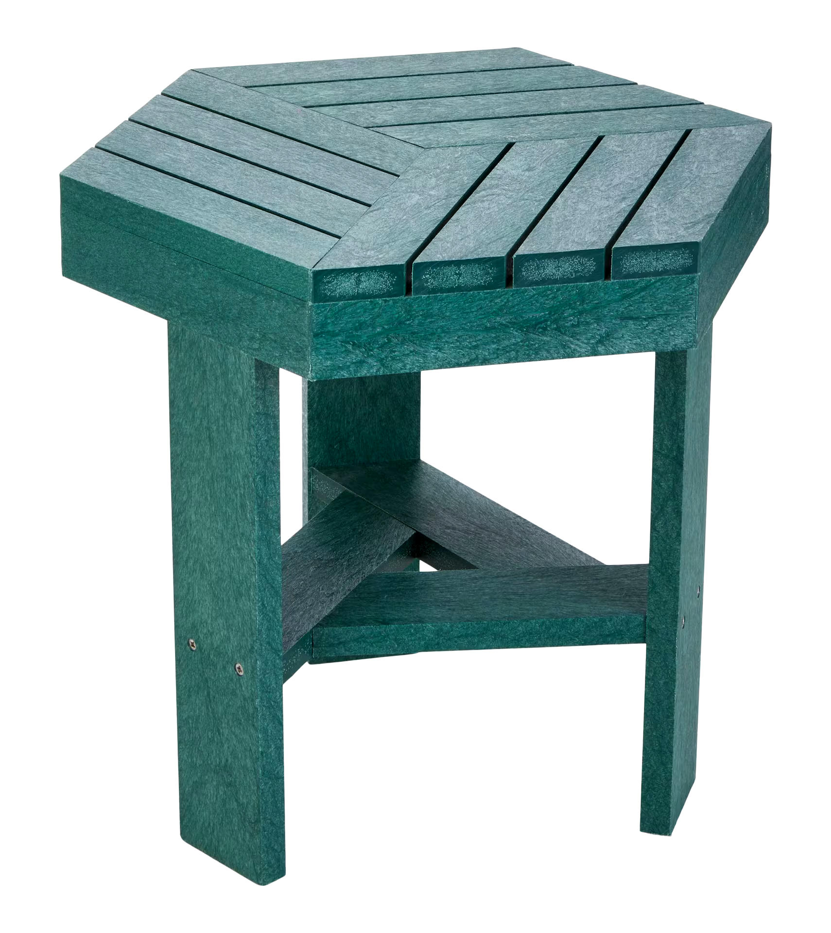 CANVAS Arrowhead Recycled Plastic Outdoor Patio Muskoka Side Table, All-Weather