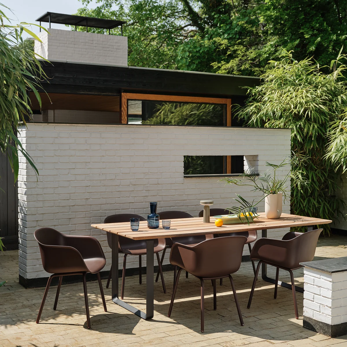 Muuto - Fiber Outdoor Armlehnstuhl