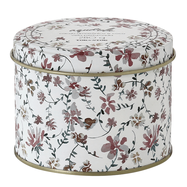 VELA PERFUMADA POTE AMAZON COCOA E COCONUT AQUARELLE