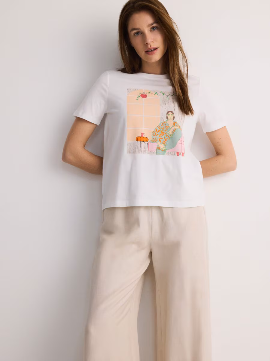 Regular Fit T-Shirt With Print