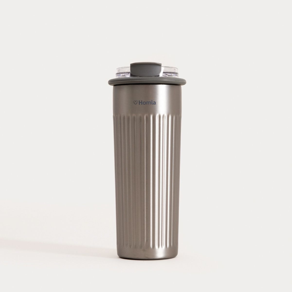 Kubek termiczny TOLEO srebrny 500 ml