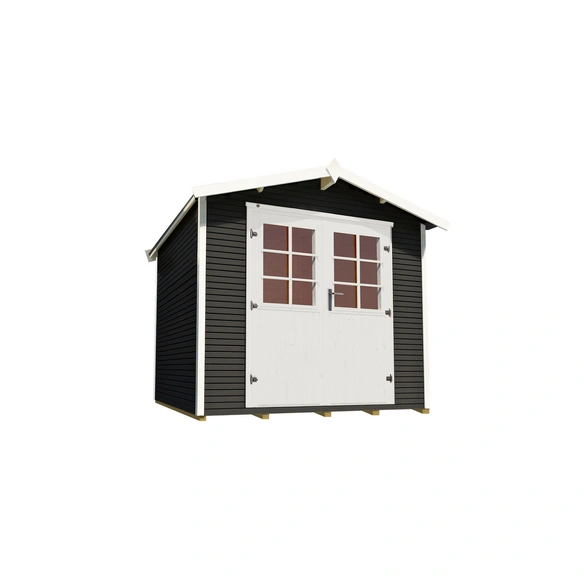 Gartenhaus »218 Gr.1«, Holz, BxHxT: 260 x 234 x 205 cm (Außenmaße inkl. Dachüberstand)