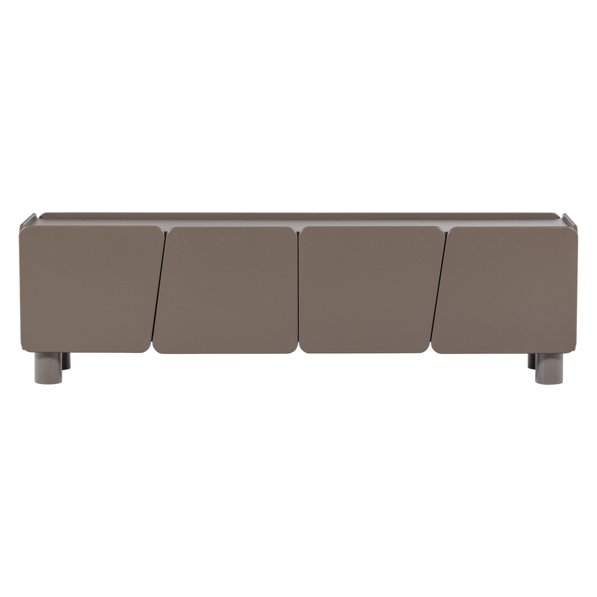 WOOOD tv meubel 200 cm Root - Grenen - Truffel Bruin - 58x200x45