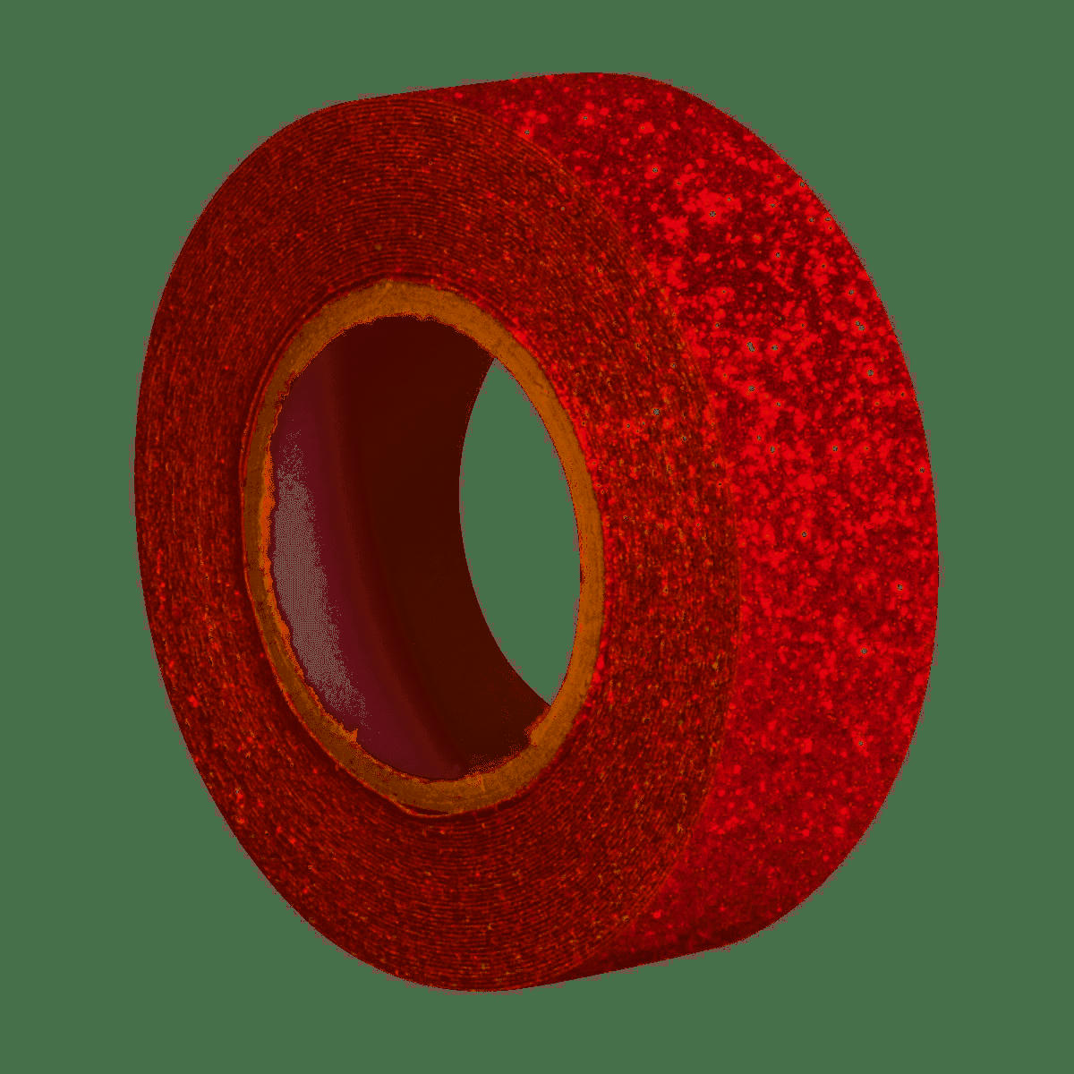 GLITTER - Glitter tape rouge 5mx1,5cm