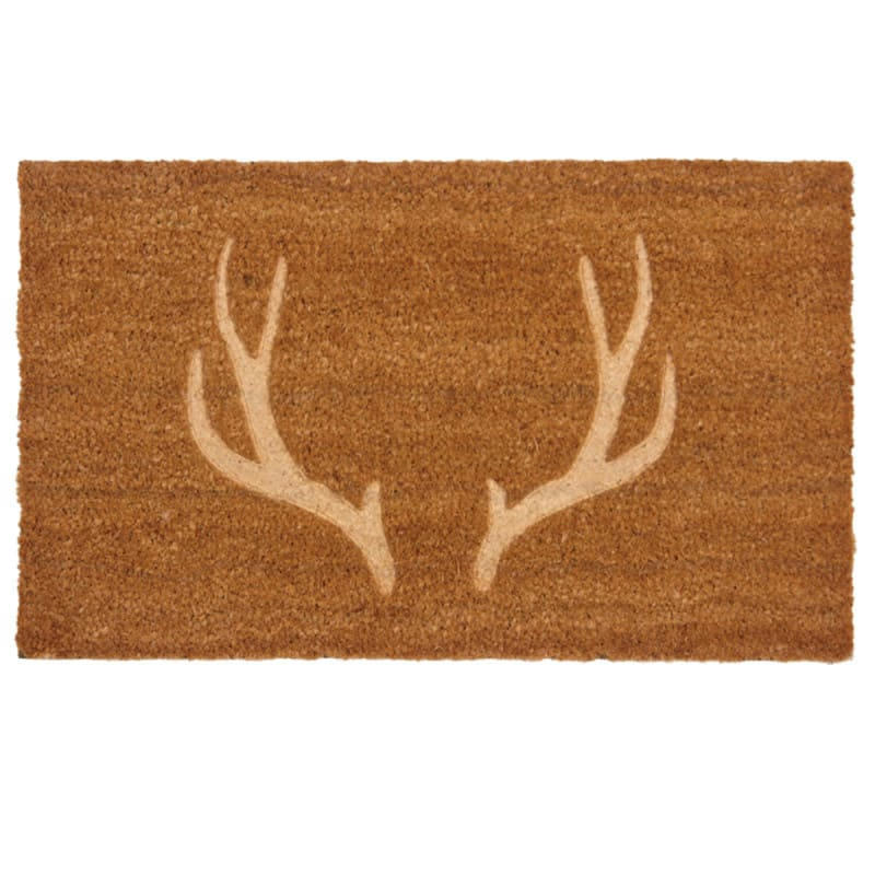 - Paillasson en fibres de coco bois de cerf thermopressé 75x45