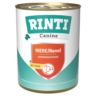 RINTI Canine Kidneys/Renal with chicken 800 g