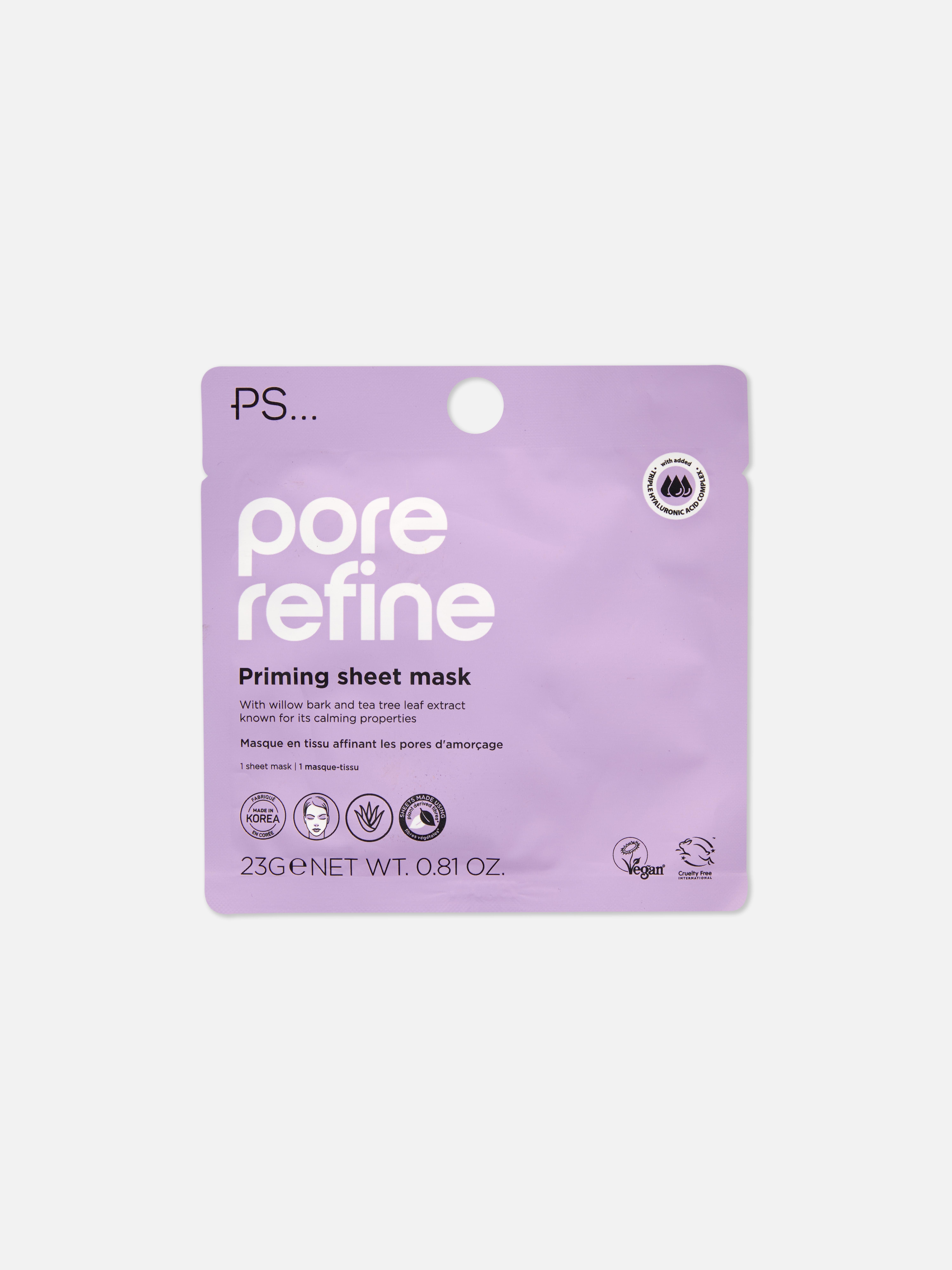 PS... Pore Refining Sheet Mask