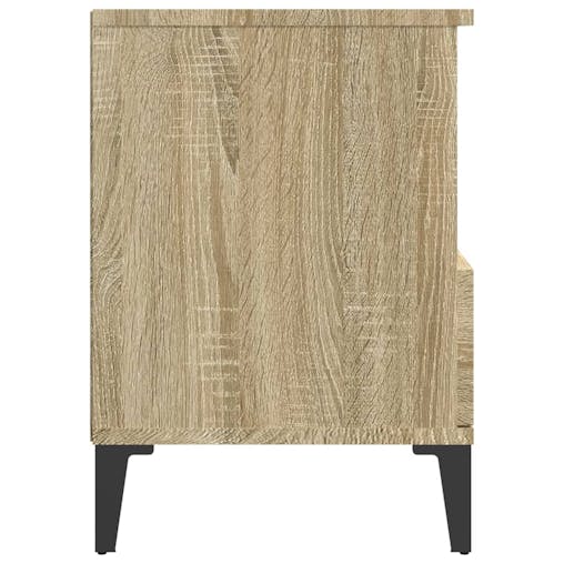 NNEVL Bedside Cabinet Sonoma Oak 40x35x50 cm