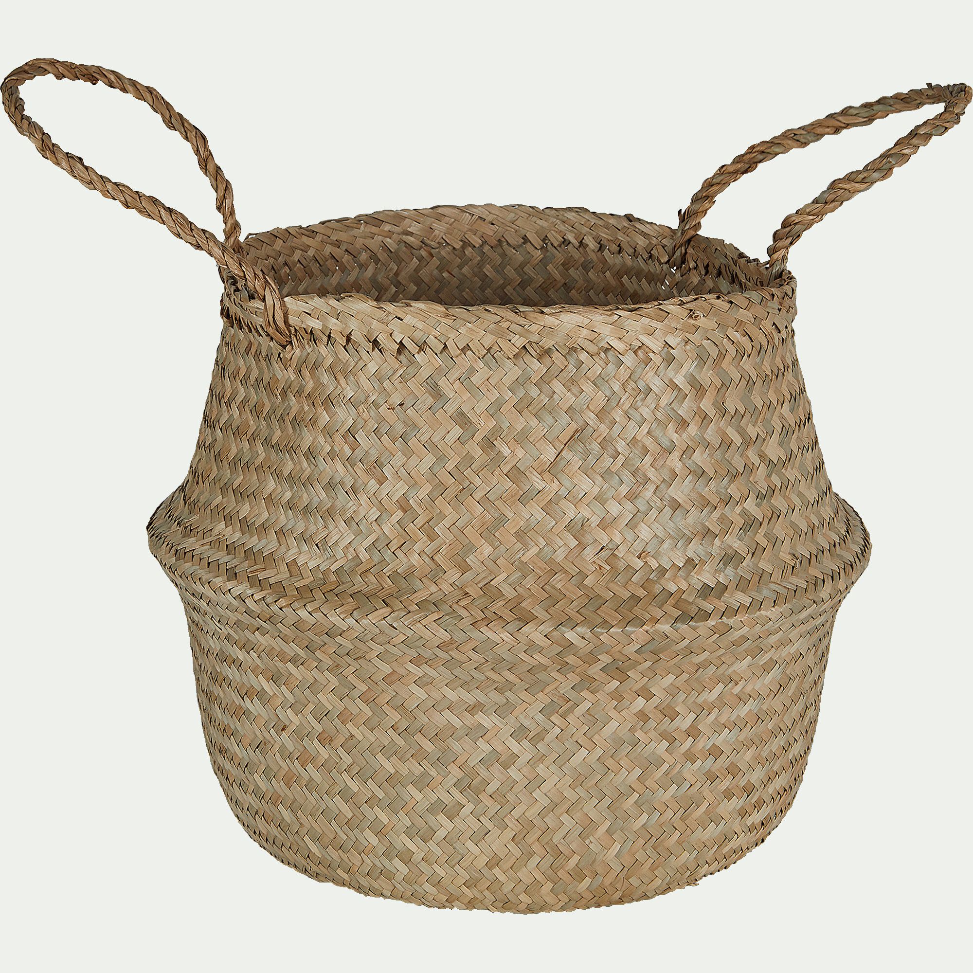 NEO - Panier en jonc de mer D30cm - naturel