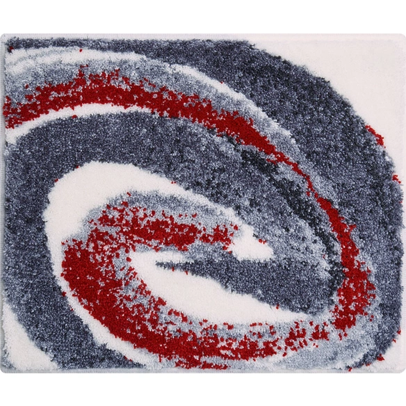 Badematte »Colani 42«, BxL: 50 x 60 cm, grau, aus 100% Polyacryl