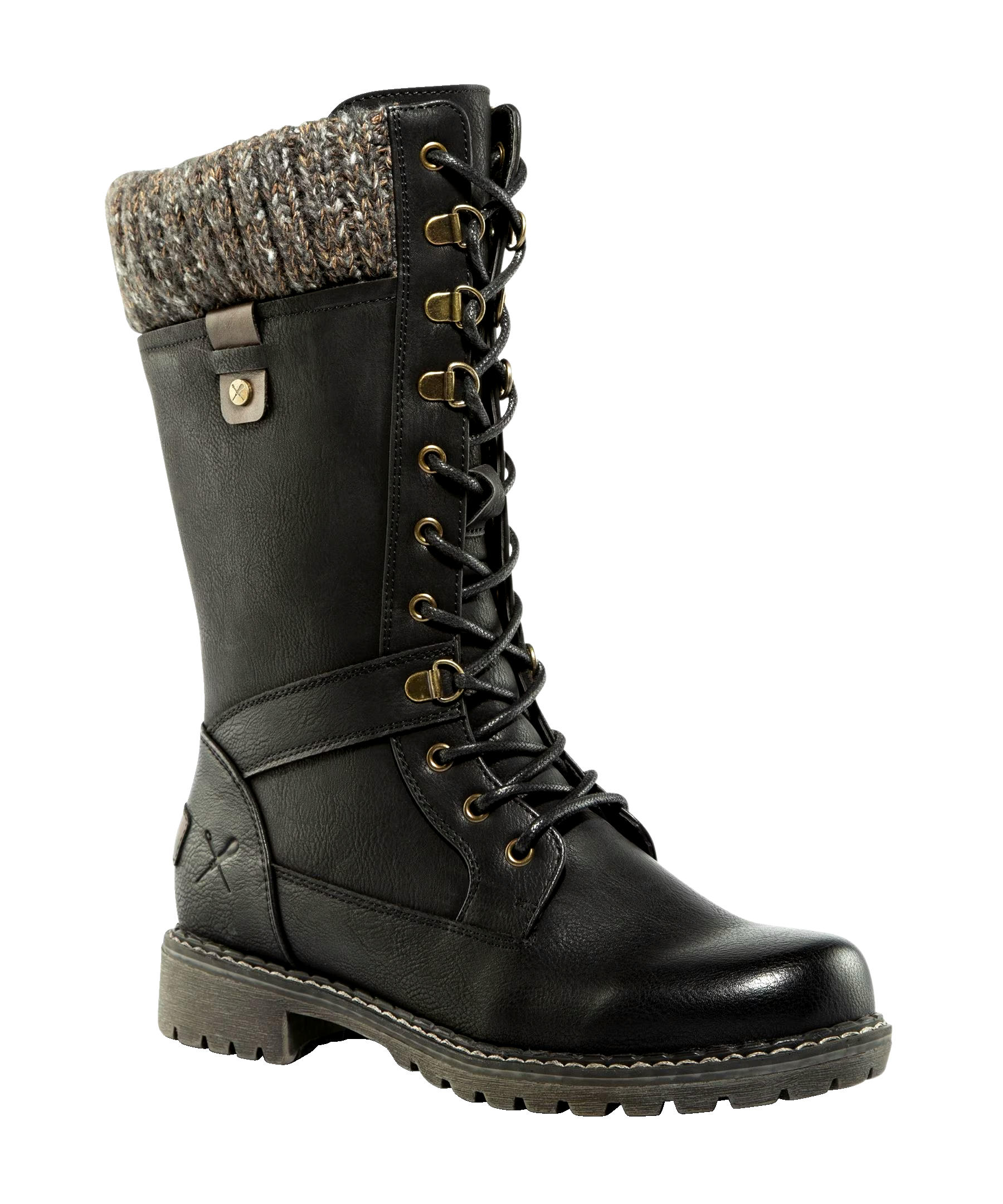 Denver Hayes Women's Lauren Lined Lace Up Boots - Tan