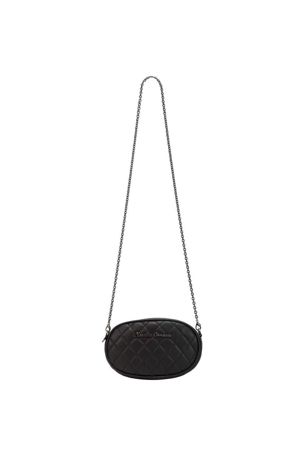 Claudia Canova Emi Quilted Oval Shaped Belt Bag