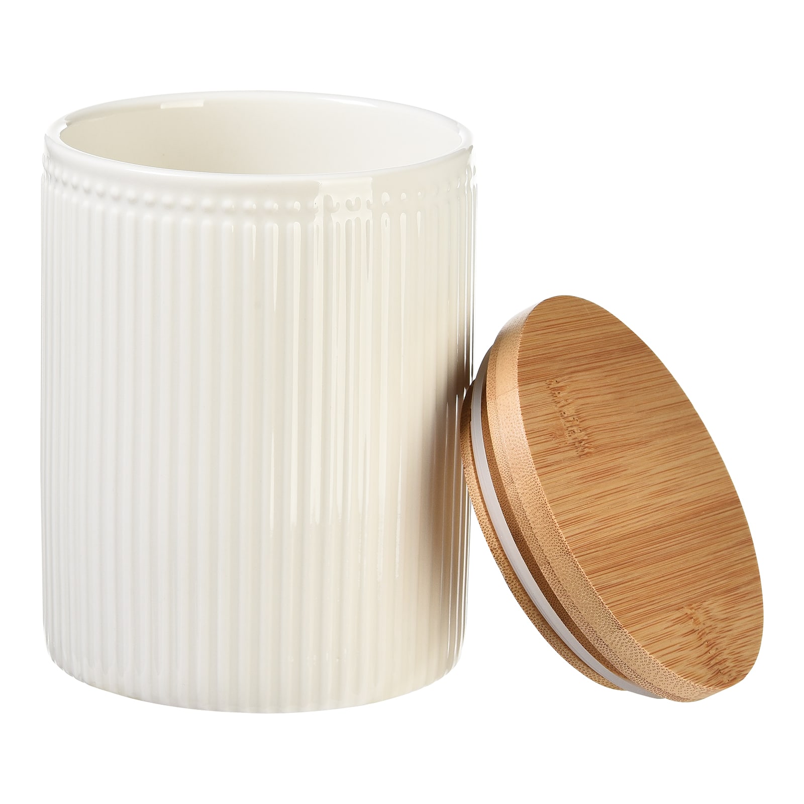 Vorratsdose Relief Creme, ⌀ 11 cm, H 140 mm