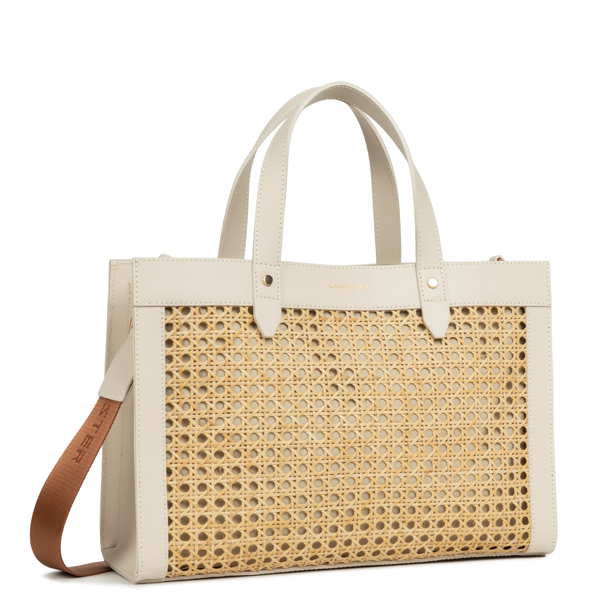 Sac cabas main - Cannage Rotin