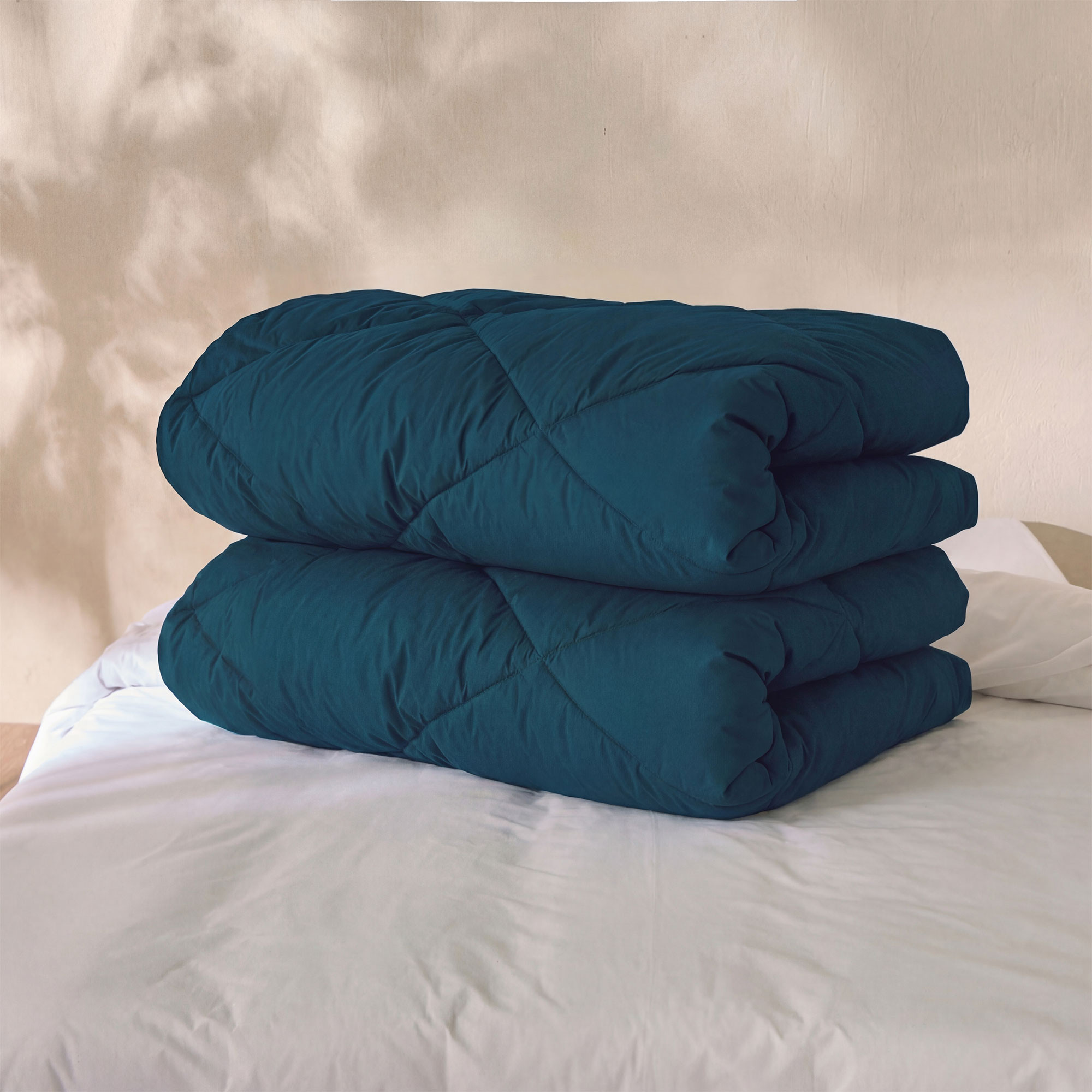 Pack 2 couettes chaudesConfort uni hiver