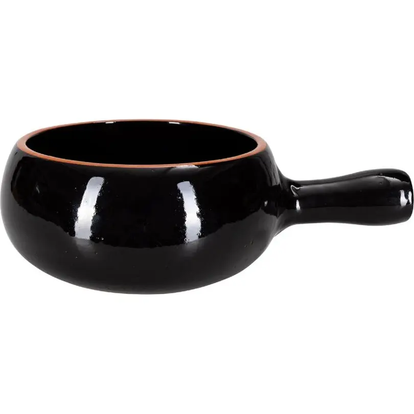 Fondue Caquelon Bombata-Nero-Shine