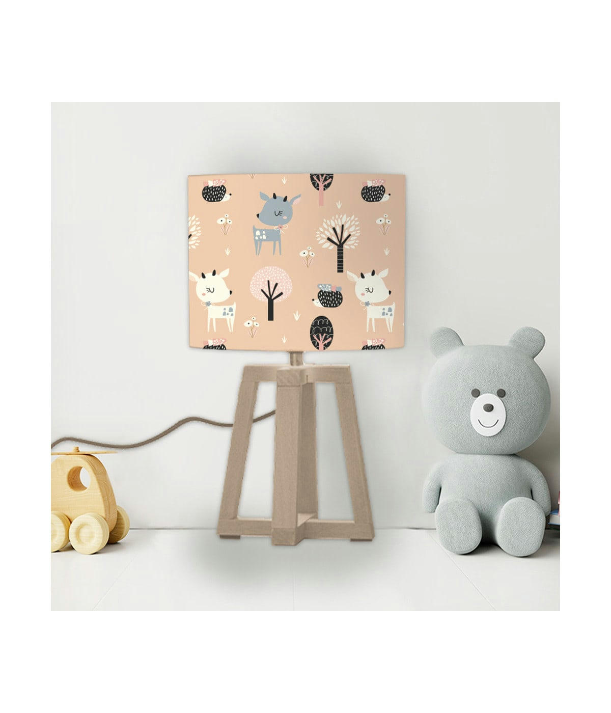 ENFANT - Abat-jour chevet enfant Rennes Nymphéa D: 25 x H: 20