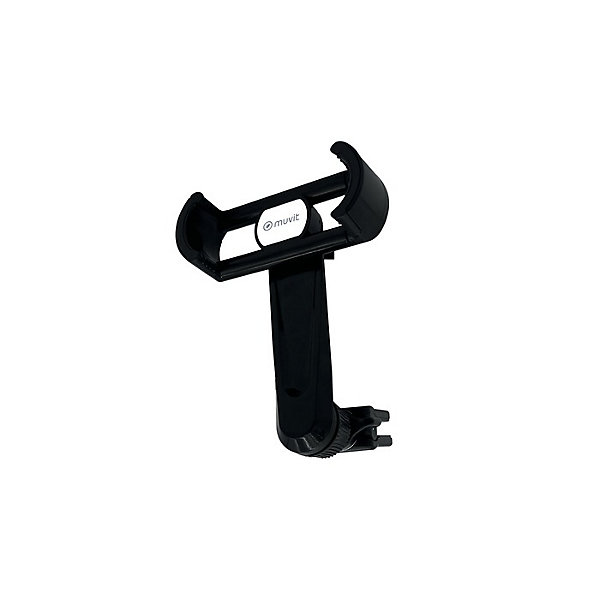 Muvit Support Voiture Universel 360 degrés Grip Déporté Rotatif Extensible 80mm Noir