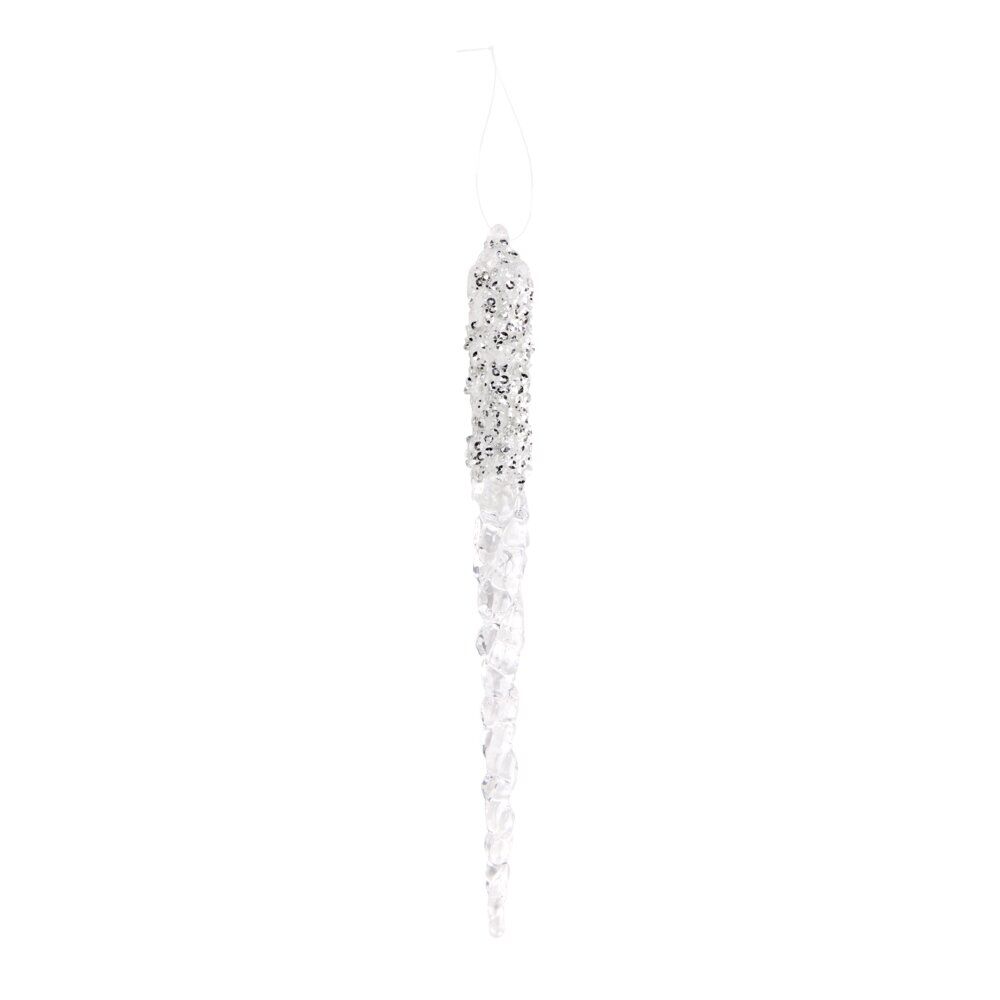 Stalactite de No&euml;l à suspendre H23cm
