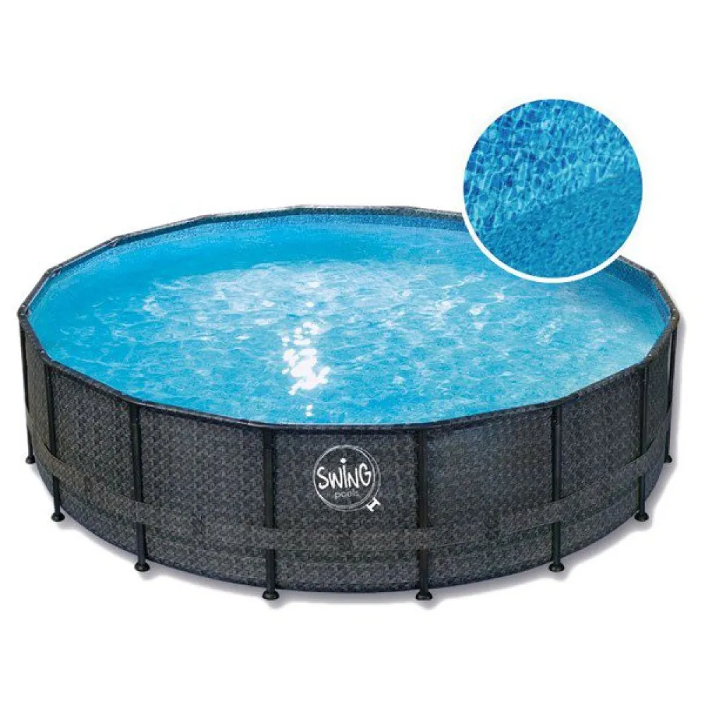 Mountfield Swing Elite Wicker Frame Pool