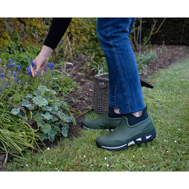 Paire de bottillons Clean Lady kaki 37 ROUCHETTE