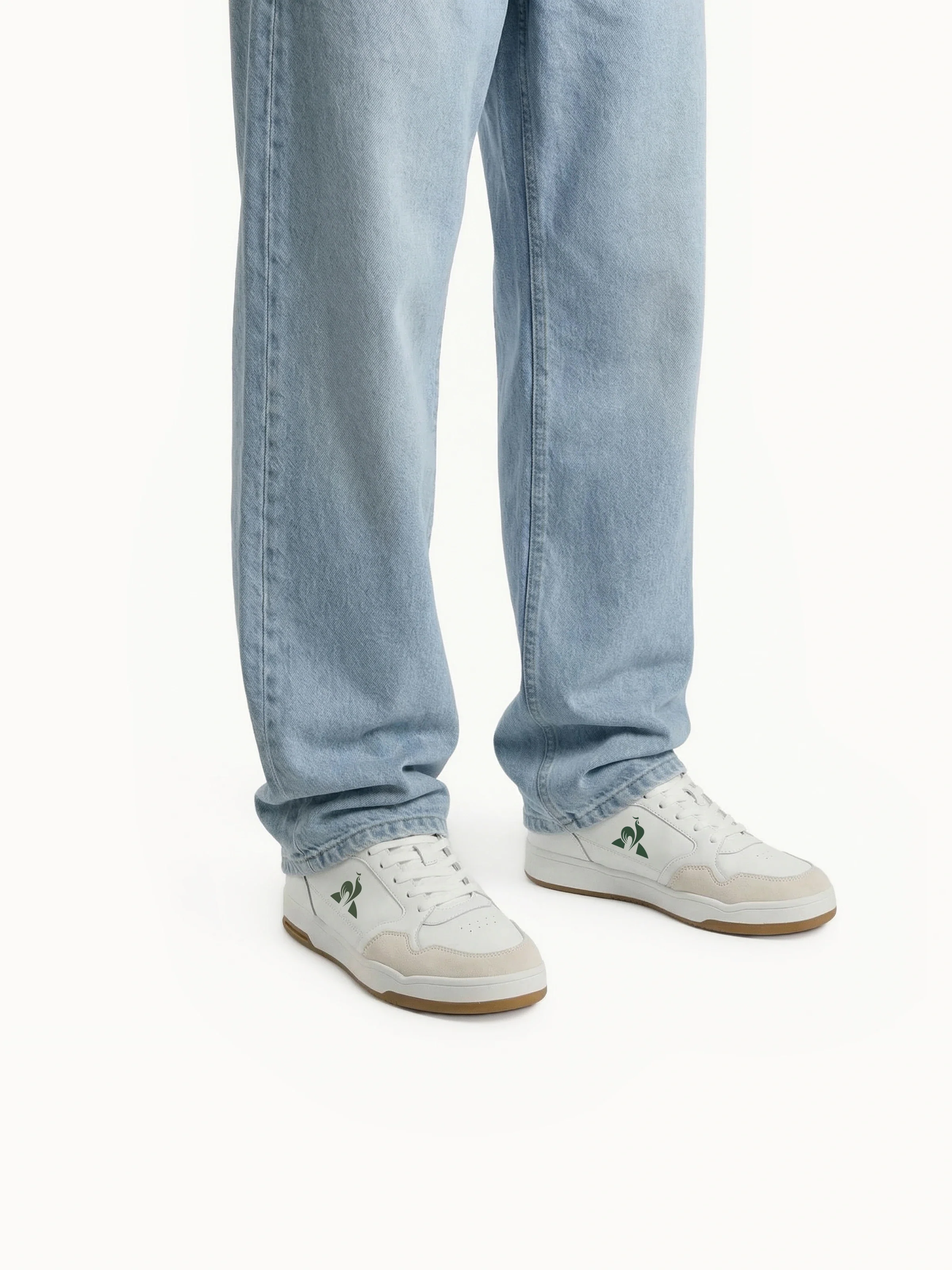 Sneakers en cuir et suede LCS Master