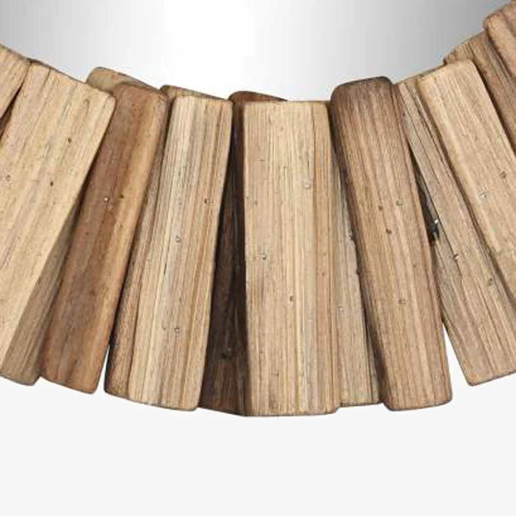 Espelho Troncos Madeira D60 COMPORTA