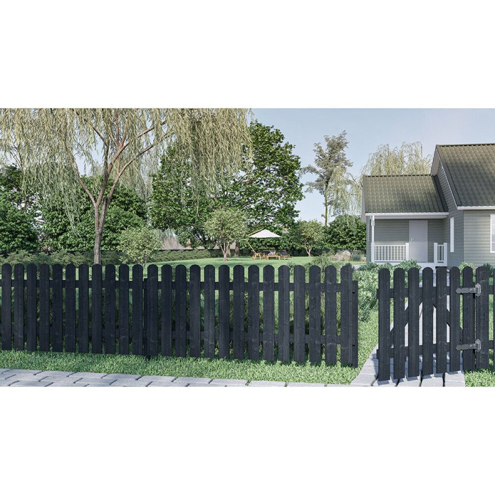 GJERDE PALMAKO KELDA 8 180X80CM SVARTBEISET