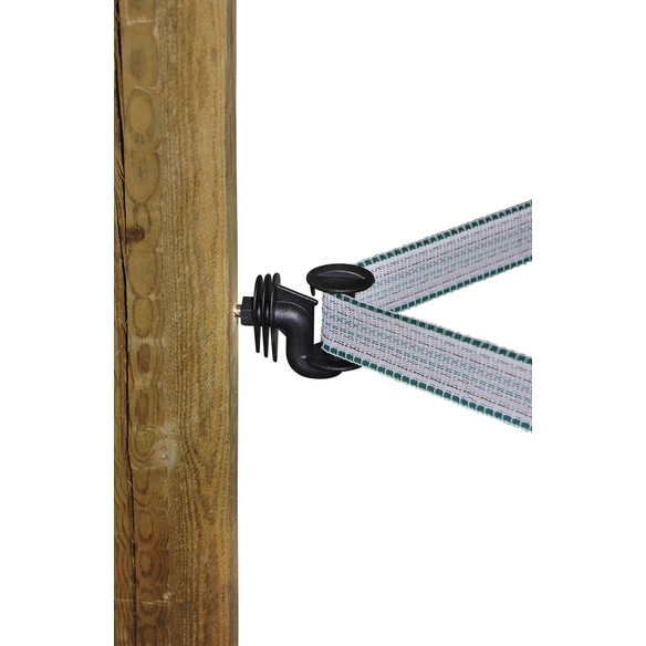 Eckisolator, für Weidezaun, Kunststoff / Metall