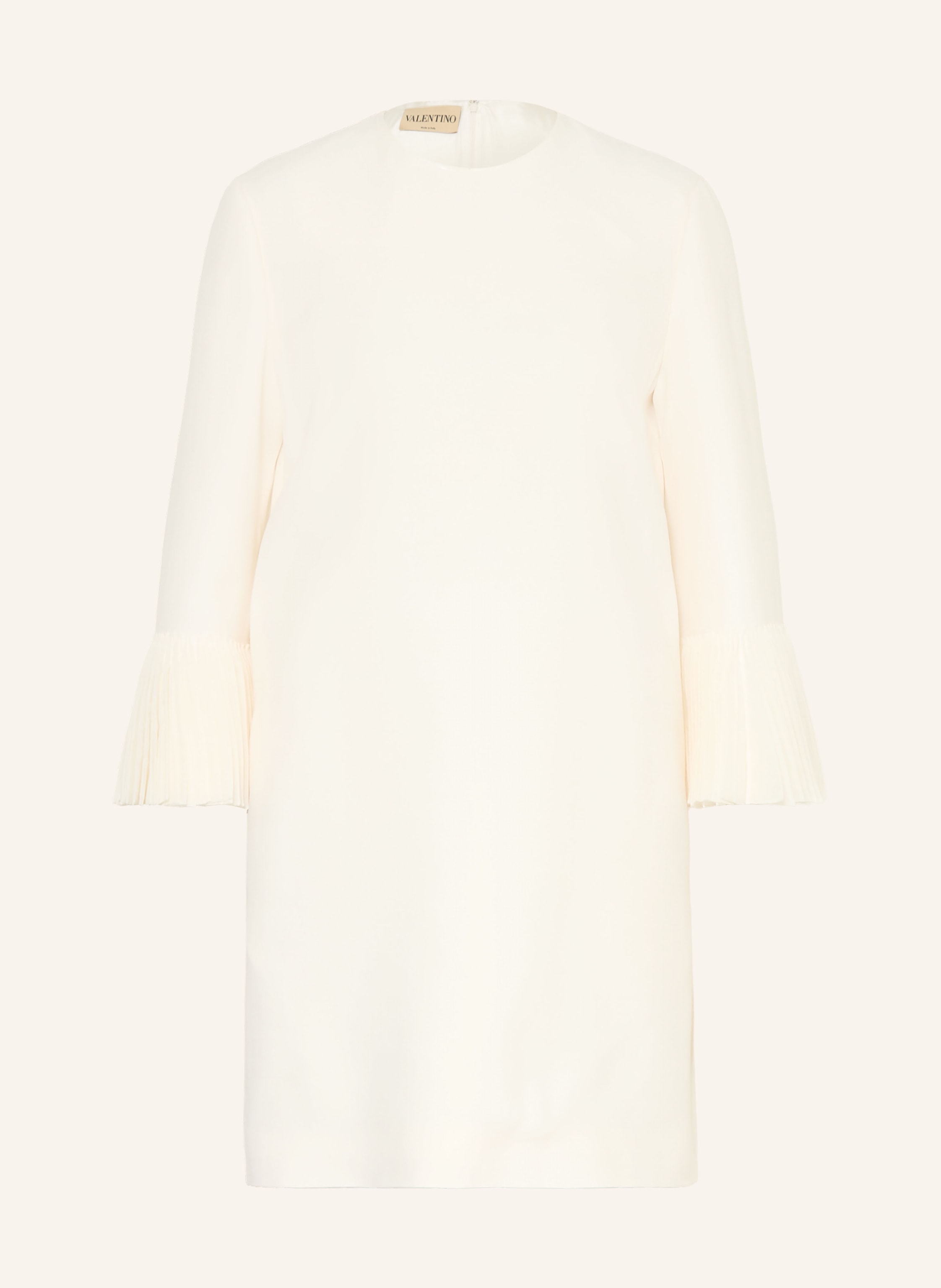 VALENTINO Kleid mit Seide und 3/4-Arm