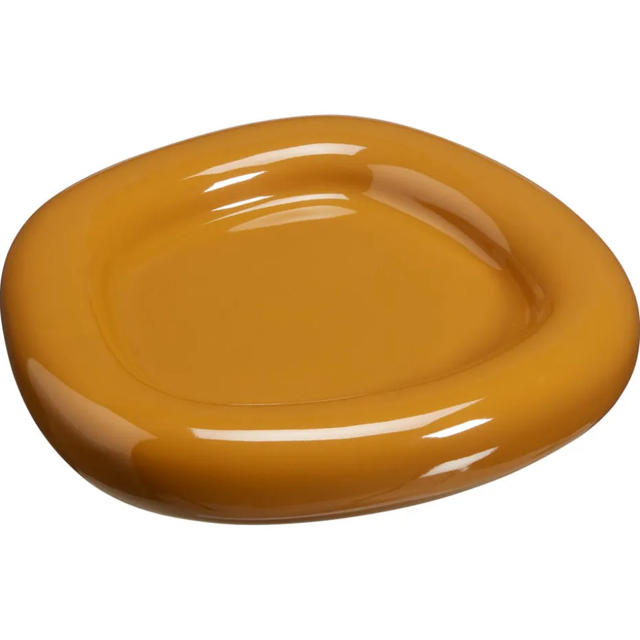 Kwantum Decoratie Schalen | Plateau Organic Bump  Oker
