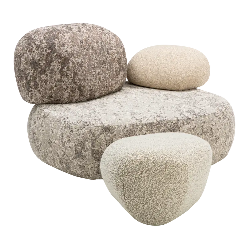 Hocker Pebble Rubble