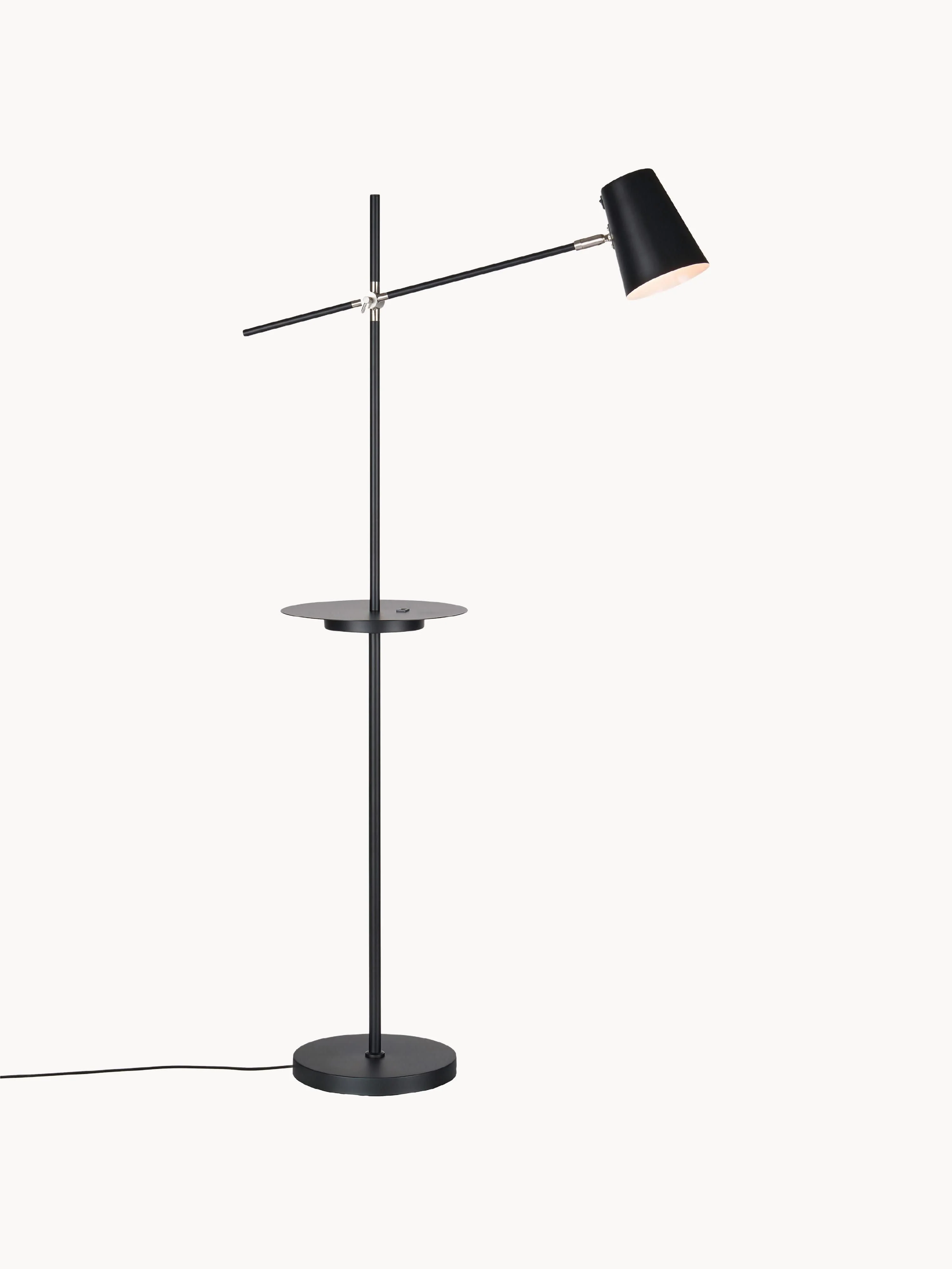Leselampe Linear mit Ablage und Ladestation