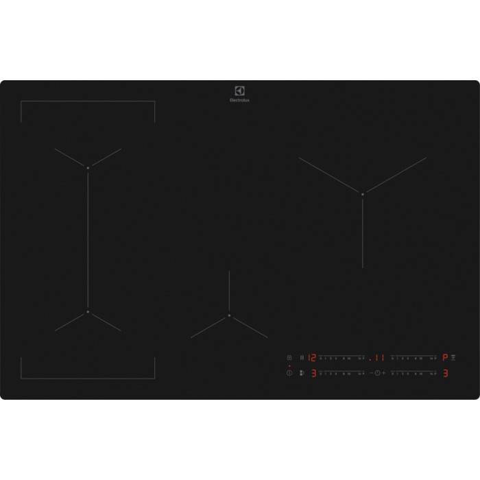 Płyta indukcyjna ElectroluxKIV83443CT Bridge 600 SaphirMatt SE 80cm