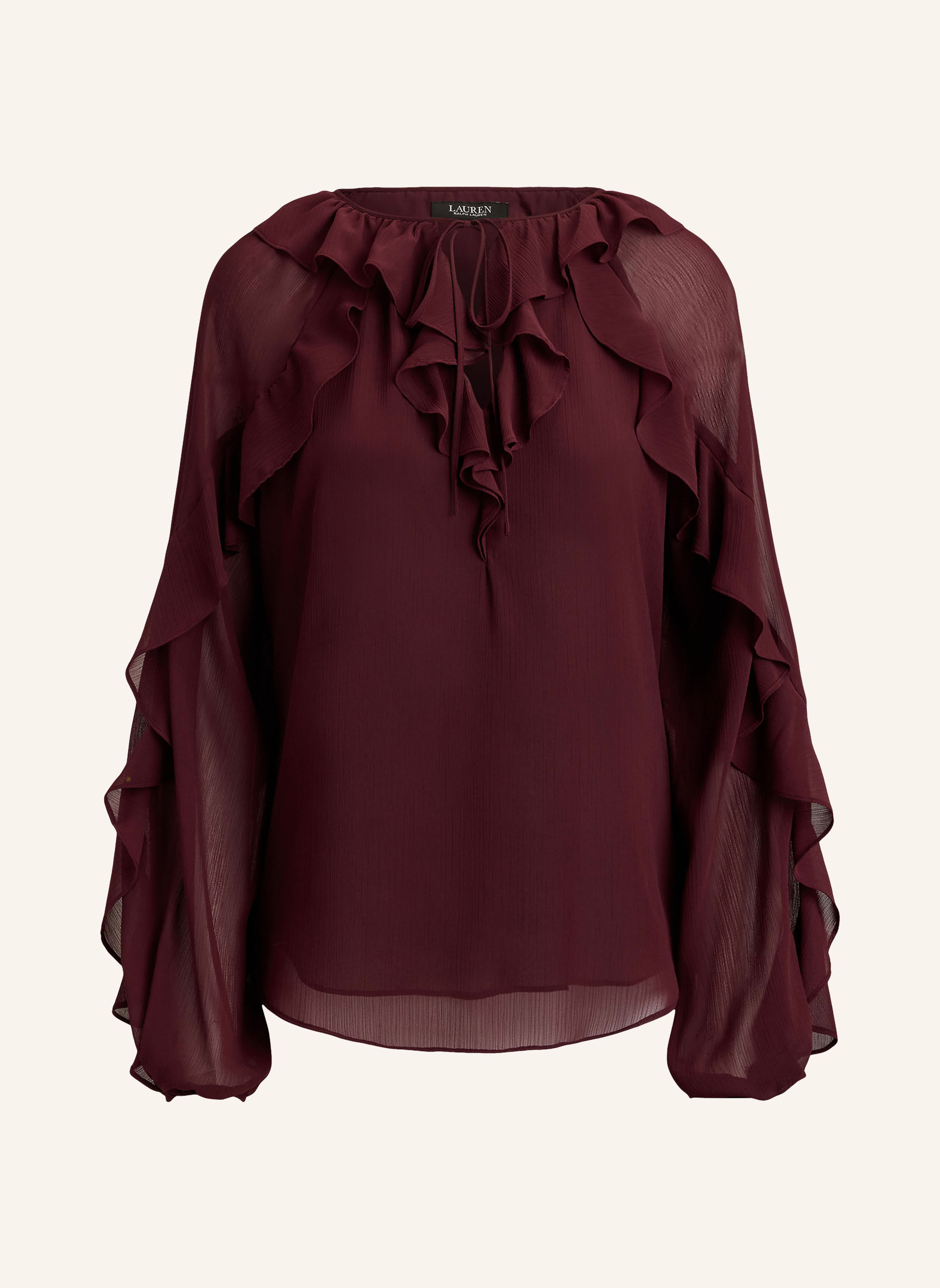 LAUREN RALPH LAUREN Blusenshirt mit Volants